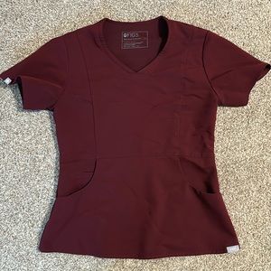 Figs Casma three pocket scrub top